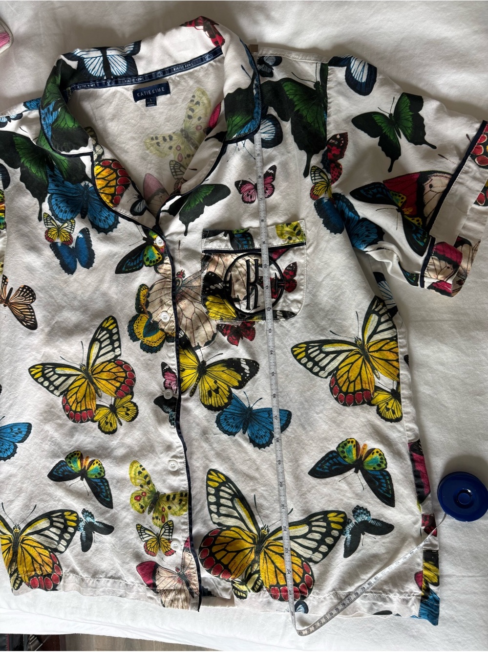 Kate Kime Mariposa Pajama Shorts Set - Picture 14 of 16